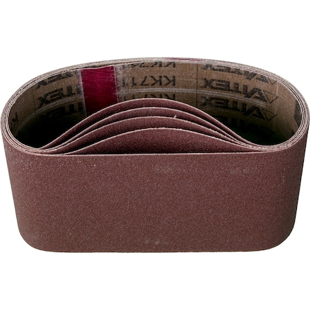 Pferd 3-1/2" x 15-1/2" Coated Portable Belt - Aluminum Oxide - 100 Grit 49316